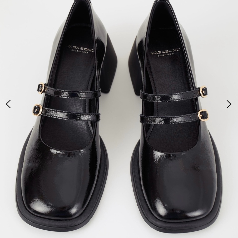 Vagabond Shoemakers Patent Leather MaryJane Pumps - NEW